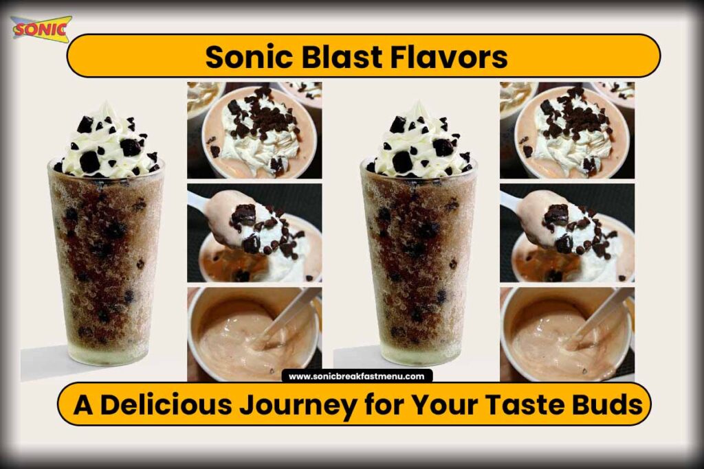 Sonic Blast Flavors: